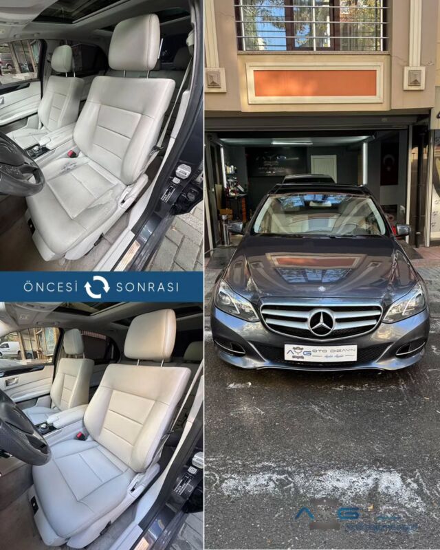 Mercedes E Serisi Öncesi-Sonrası
Araç sahibine iyi günlerde kullanmasını diliyoruz.🤗

✅Araçta yapılan işlemler:
➡️Ön iki Koltuk Kaplama

💰Fiyat almak için; 0534 968 60 07

Yenilik değişimle başlar!
#mercedeseserisi #aygotodizayn #otodöşeme #starlight ________________________________________________
🚘 Ayg Oto Dizayn - Profesyonel Oto Deri Döşeme
🌎www.aygotodizayn.live
☎ 0534 968 6007
🏢Ambarlı Mah. Balaban Cad.No:21/A Avcılar/İstanbul