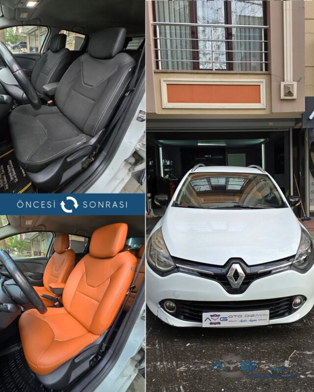 Renault Clio Öncesi-Sonrası
Araç sahibine iyi günlerde kullanmasını diliyoruz.🤗

✅Araçta yapılan işlemler:
➡️Koltuk Kaplama

💰Fiyat almak için; 0534 968 60 07

Yenilik değişimle başlar!
#renaultclio #aygotodizayn #otodöşeme #starlight ________________________________________________
🚘 Ayg Oto Dizayn - Profesyonel Oto Deri Döşeme
🌎www.aygotodizayn.live
☎ 0534 968 6007
🏢Ambarlı Mah. Balaban Cad.No:21/A Avcılar/İstanbul