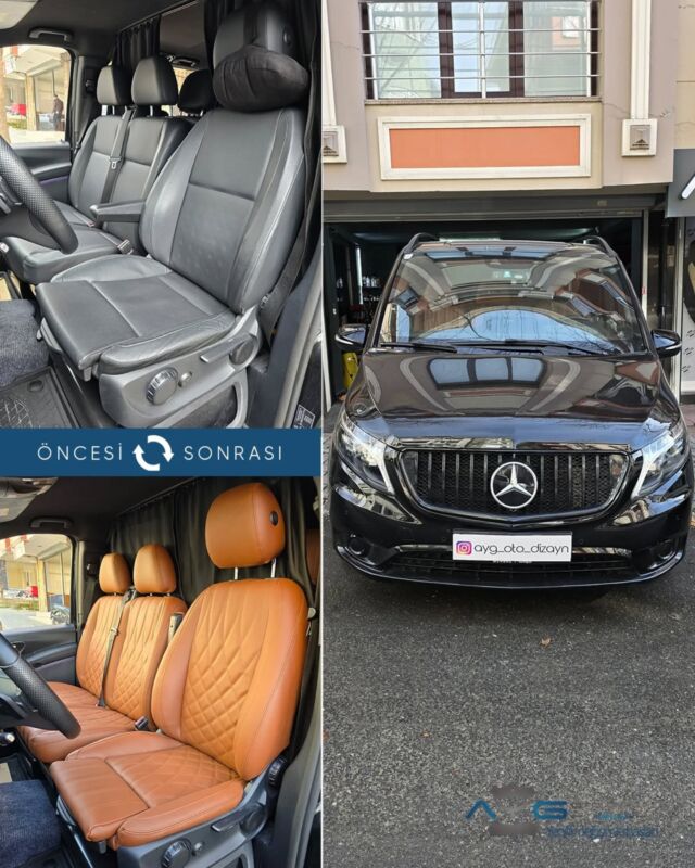 Mercedes Vito Öncesi-Sonrası
Araç sahibine iyi günlerde kullanmasını diliyoruz.🤗

✅Araçta yapılan işlemler:
➡️Koltuk Kaplama 

💰Fiyat almak için; 0534 968 60 07

Yenilik değişimle başlar!
#mercedesvito #aygotodizayn #otodöşeme #starlight ________________________________________________
🚘 Ayg Oto Dizayn - Profesyonel Oto Deri Döşeme
🌎www.aygotodizayn.live
☎ 0534 968 6007
🏢Ambarlı Mah. Balaban Cad.No:21/A Avcılar/İstanbul