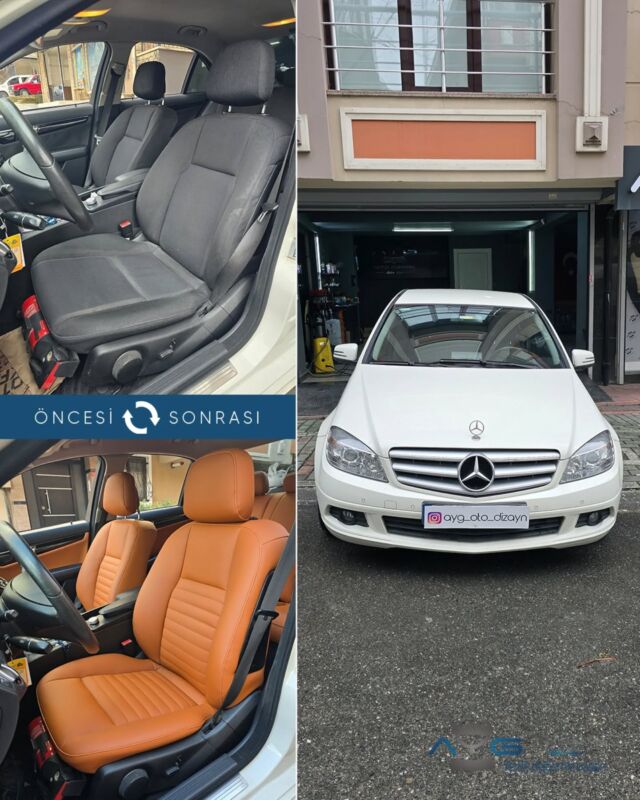 Mercedes C180 Öncesi-Sonrası
Araç sahibine iyi günlerde kullanmasını diliyoruz.🤗

✅Araçta yapılan işlemler:
➡️Koltuk Kaplama
➡️Kapı Döşemesi Kaplama
➡️Tavan Kaplama

💰Fiyat almak için; 0534 968 60 07

Yenilik değişimle başlar!
#mercedesc180 #aygotodizayn #otodöşeme #starlight ________________________________________________
🚘 Ayg Oto Dizayn - Profesyonel Oto Deri Döşeme
🌎www.aygotodizayn.live
☎ 0534 968 6007
🏢Ambarlı Mah. Balaban Cad.No:21/A Avcılar/İstanbul