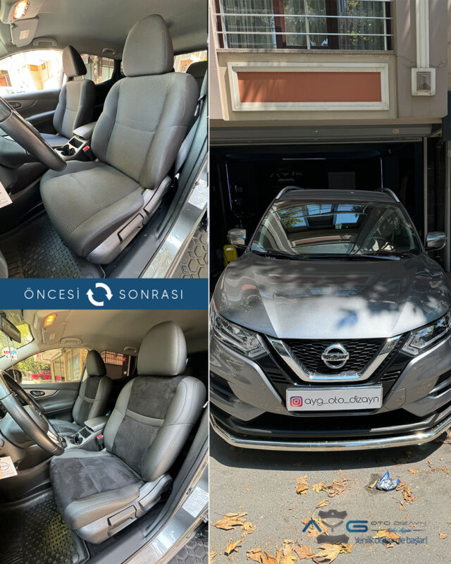 Nissan Qashqai Öncesi - Sonrası
Araç sahibine iyi günlerde kullanmasını diliyoruz.🤗

✅Araçta yapılan işlemler:
➡️Koltuk Kaplama
➡️Kapı Döşemesi Kaplama

💰Fiyat almak için; 0534 968 60 07

Yenilik değişimle başlar!
#nissanqashqai #aygotodizayn #otodöşeme #starlight ________________________________________________
🚘 Ayg Oto Dizayn - Profesyonel Oto Deri Döşeme
🌎www.aygotodizayn.live
☎ 0534 968 6007
🏢Ambarlı Mah. Balaban Cad.No:21/A Avcılar/İstanbul
