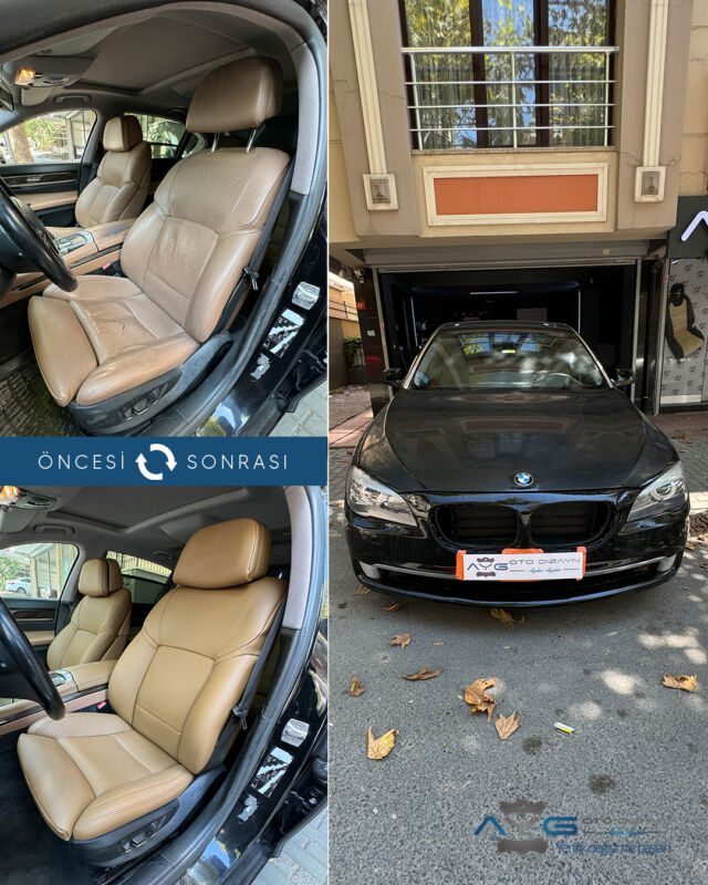 Bmw 7 Serisi Öncesi - Sonrası
Araç sahibine iyi günlerde kullanmasını diliyoruz.🤗

✅Araçta yapılan işlemler:
➡️Koltuk Kaplama
➡️Kapı Döşemesi Kaplama

💰Fiyat almak için; 0534 968 60 07

Yenilik değişimle başlar!
#bmw7series #aygotodizayn #otodöşeme #starlight ________________________________________________
🚘 Ayg Oto Dizayn - Profesyonel Oto Deri Döşeme
🌎www.aygotodizayn.live
☎ 0534 968 6007
🏢Ambarlı Mah. Balaban Cad.No:21/A Avcılar/İstanbul