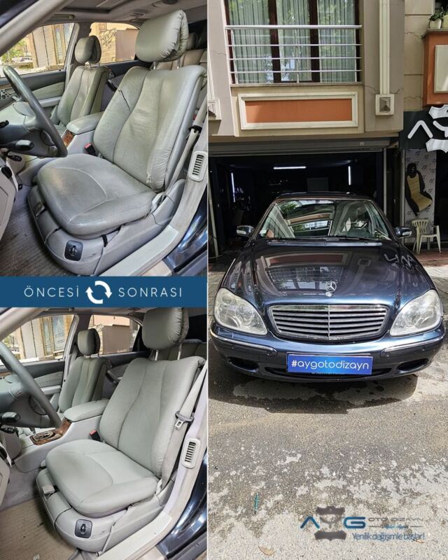 Mercedes S Serisi Öncesi-Sonrası
Araç sahibine iyi günlerde kullanmasını diliyoruz.🤗

✅Araçta yapılan işlemler:
➡️Koltuk Kaplama
➡️Kapı Döşemesi Kaplama
➡️Direksiyon Kaplama
➡️Direk Kaplama

💰Fiyat almak için; 0534 968 60 07

Yenilik değişimle başlar!
#mercedessseries #aygotodizayn #otodöşeme #starlight ________________________________________________
🚘 Ayg Oto Dizayn - Profesyonel Oto Deri Döşeme
🌎www.aygotodizayn.live
☎ 0534 968 6007
🏢Ambarlı Mah. Balaban Cad.No:21/A Avcılar/İstanbul