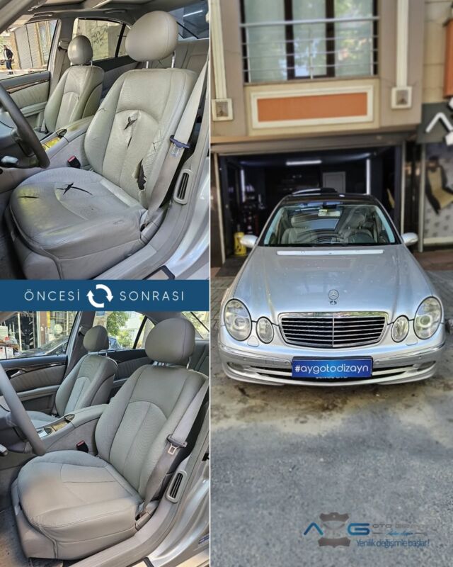 Mercedes E Serisi Öncesi-Sonrası
Araç sahibine iyi günlerde kullanmasını diliyoruz.🤗
✅Araçta yapılan işlemler:
➡️Koltuk Kaplama (Gerçek Deri)
➡️Tavan Kaplama
➡️Direksiyon Kaplama

💰Fiyat almak için; 0534 968 60 07
Yenilik değişimle başlar!
#mercedeseseries  #aygotodizayn #otodöşeme #starlight ________________________________________________
🚘 Ayg Oto Dizayn - Profesyonel Oto Deri Döşeme
🌎www.aygotodizayn.live
☎ 0534 968 6007
🏢Ambarlı Mah. Balaban Cad.No:21/A Avcılar/İstanbul