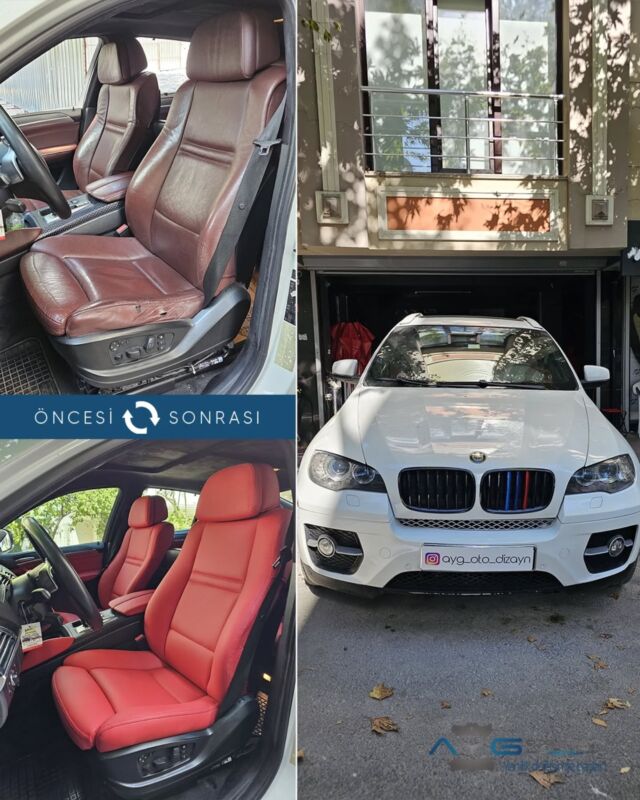 BMW X6 Öncesi - Sonrası
Araç sahibine iyi günlerde kullanmasını diliyoruz.🤗
✅Araçta yapılan işlemler:
➡️Koltuk Döşeme
➡️Kapı Döşeme
💰Fiyat almak için; 0534 968 60 07
Yenilik değişimle başlar!
#bmwx6 #aygotodizayn #otodöşeme #starlight _______________________________________________
🚘 Ayg Oto Dizayn - Profesyonel Oto Deri Döşeme
🌎www.aygotodizayn.live
☎ 0534 968 6007
🏢Ambarlı Mah. Balaban Cad.No:21/A Avcılar/İstanbul