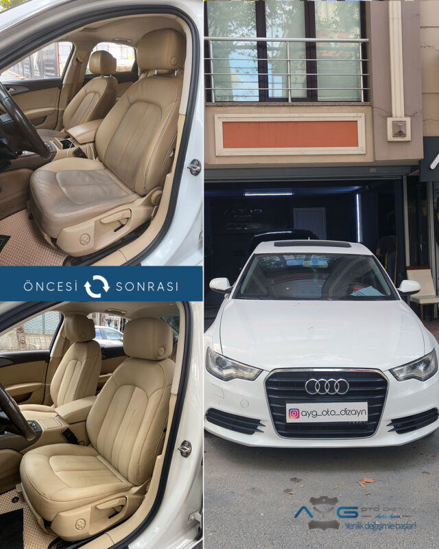 Audi A6 Öncesi - Sonrası
Araç sahibine iyi günlerde kullanmasını diliyoruz.🤗
✅Araçta yapılan işlemler:
➡️Koltuk Döşeme
💰Fiyat almak için; 0534 968 60 07
Yenilik değişimle başlar!
_______________________________________________
🚘 Ayg Oto Dizayn - Profesyonel Oto Deri Döşeme
🌎www.aygotodizayn.live
☎ 0534 968 6007
🏢Ambarlı Mah. Balaban Cad.No:21/A Avcılar/İstanbul