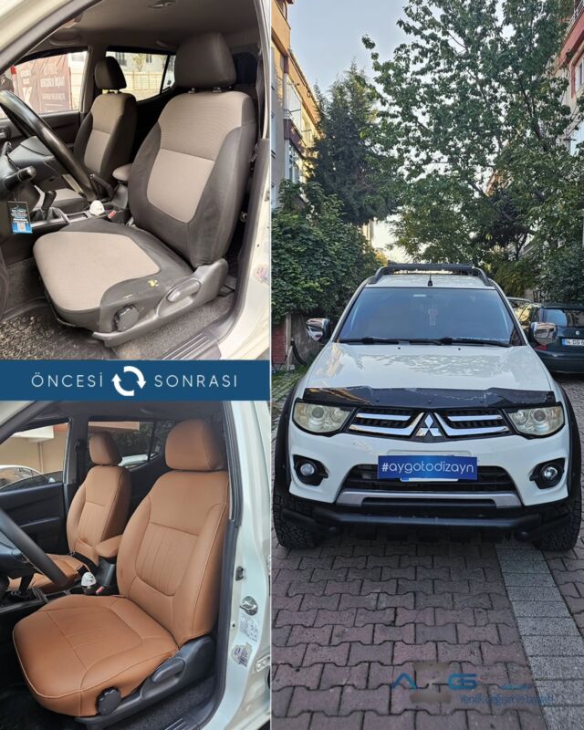 Mitsubishi L200 Serisi Öncesi - Sonrası
Araç sahibine iyi günlerde kullanmasını diliyoruz.🤗

✅Araçta yapılan işlemler:
➡️Koltuk Döşeme 
➡️Direksiyon Kaplama
➡️Detaylı Temizlik
➡️Koltuk Isıtma

💰Fiyat almak için; 0534 968 60 07
Yenilik değişimle başlar!
_______________________________________________
🚘 Ayg Oto Dizayn - Profesyonel Oto Deri Döşeme
🌎www.aygotodizayn.live
☎ 0534 968 6007
🏢Ambarlı Mah. Balaban Cad.No:21/A Avcılar/İstanbul