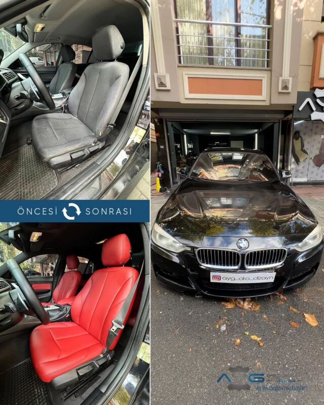 Bmw 3 Serisi Öncesi-Sonrası
Araç sahibine iyi günlerde kullanmasını diliyoruz.🤗

✅Araçta yapılan işlemler:
➡️Koltuk Kaplama
➡️Kapı Döşemesi Kaplama
➡️Tavan Kaplama
➡️Plastik Aksam Boyama

💰Fiyat almak için; 0534 968 60 07

Yenilik değişimle başlar!
#bmw3serisi  #aygotodizayn #otodöşeme #starlight ________________________________________________
🚘 Ayg Oto Dizayn - Profesyonel Oto Deri Döşeme
🌎www.aygotodizayn.live
☎ 0534 968 6007
🏢Ambarlı Mah. Balaban Cad.No:21/A Avcılar/İstanbul