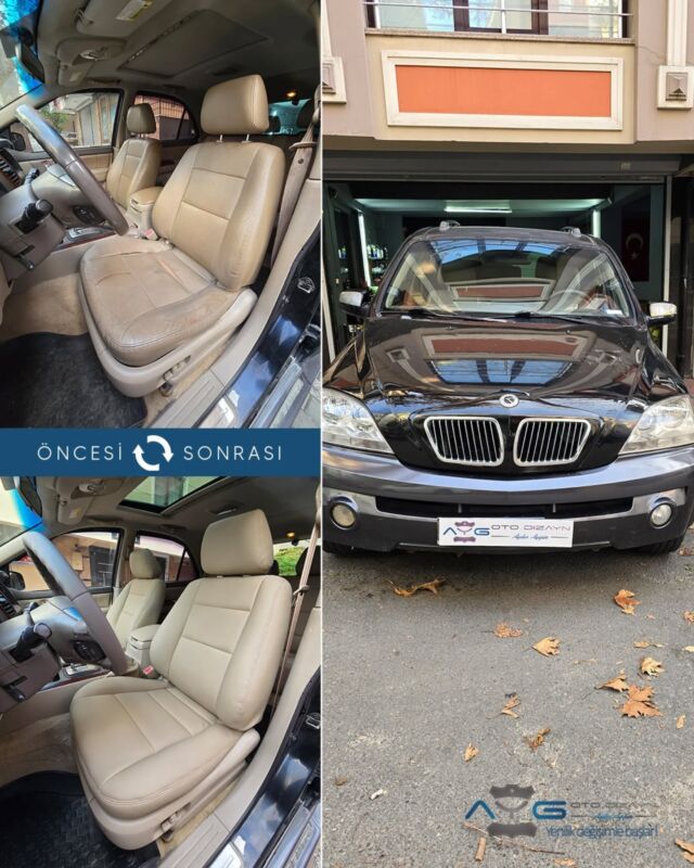 Kia Sorento Öncesi-Sonrası
Araç sahibine iyi günlerde kullanmasını diliyoruz.🤗

✅Araçta yapılan işlemler:
➡️Koltuk Kaplama
➡️Kapı Döşemesi Kaplama
➡️Plastik Aksam Boyama
➡️Direksiyon Kaplama
➡️Detaylı iç temizlik
➡️Emniyet Kemeri Değişimi

💰Fiyat almak için; 0534 968 60 07

Yenilik değişimle başlar!
#kiasorento #aygotodizayn #otodöşeme #starlight ________________________________________________
🚘 Ayg Oto Dizayn - Profesyonel Oto Deri Döşeme
🌎www.aygotodizayn.live
☎ 0534 968 6007
🏢Ambarlı Mah. Balaban Cad.No:21/A Avcılar/İstanbul