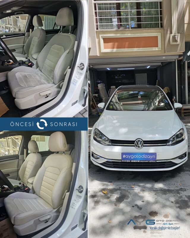 Volkswagen Golf Öncesi - Sonrası
Araç sahibine iyi günlerde kullanmasını diliyoruz.🤗

✅Araçta yapılan işlemler:
➡️Koltuk Döşeme
➡️Kapı Döşemesi Kaplama
➡️Direksiyon Kaplama

💰Fiyat almak için; 0534 968 60 07
Yenilik değişimle başlar!
_______________________________________________
🚘 Ayg Oto Dizayn - Profesyonel Oto Deri Döşeme
🌎www.aygotodizayn.live
☎ 0534 968 6007
🏢Ambarlı Mah. Balaban Cad.No:21/A Avcılar/İstanbul