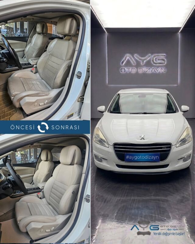 Peugeot 508 Öncesi - Sonrası
Araç sahibine iyi günlerde kullanmasını diliyoruz.🤗

✅Araçta yapılan işlemler:
➡️Koltuk Döşeme
➡️Kapı Döşemesi Kaplama
➡️Taban Halısı Temizliği
➡️Direksiyon Kaplama
➡️Emniyet Kemeri Değişimi
➡️Araca Özel Eva Paspas

💰Fiyat almak için; 0534 968 60 07
Yenilik değişimle başlar!
_______________________________________________
🚘 Ayg Oto Dizayn - Profesyonel Oto Deri Döşeme
🌎www.aygotodizayn.live
☎ 0534 968 6007
🏢Ambarlı Mah. Balaban Cad.No:21/A Avcılar/İstanbul