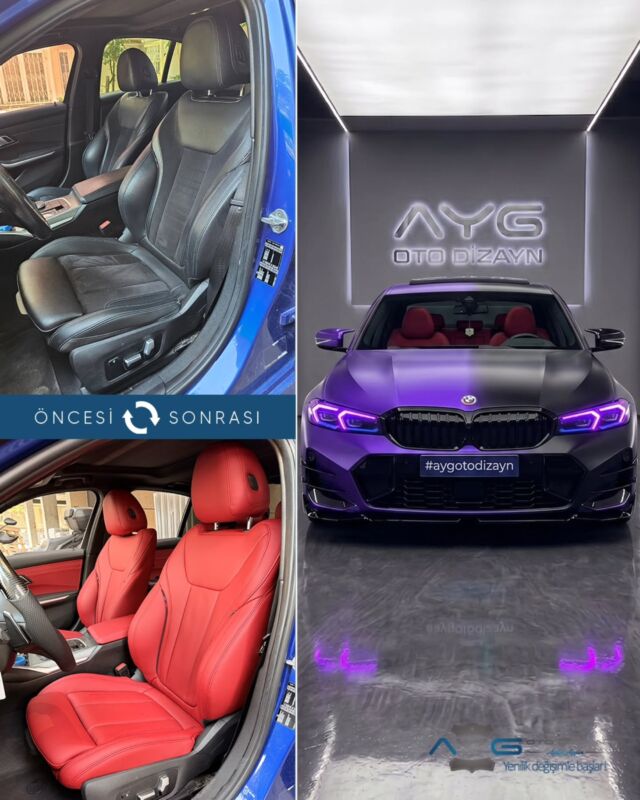 Bmw G20 Öncesi - Sonrası
Araç sahibine iyi günlerde kullanmasını diliyoruz.🤗

✅Araçta yapılan işlemler:
➡️Koltuk Döşeme
➡️Kapı Döşemesi Kaplama

💰Fiyat almak için; 0534 968 60 07
Yenilik değişimle başlar!
_______________________________________________
🚘 Ayg Oto Dizayn - Profesyonel Oto Deri Döşeme
🌎www.aygotodizayn.live
☎ 0534 968 6007
🏢Ambarlı Mah. Balaban Cad.No:21/A Avcılar/İstanbul