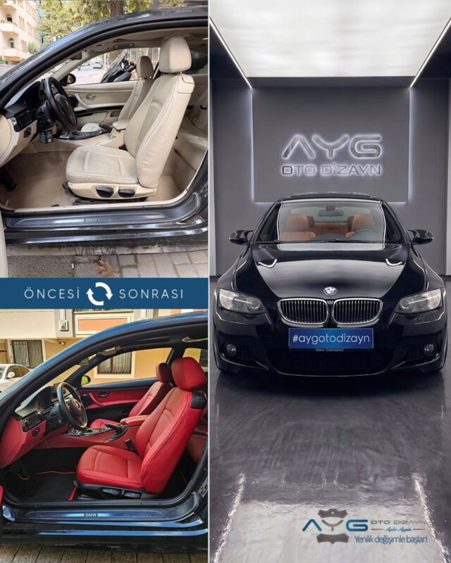 Bmw 3 Serisi  Öncesi - Sonrası
Araç sahibine iyi günlerde kullanmasını diliyoruz.🤗

✅Araçta yapılan işlemler:
➡️Koltuk Döşeme
➡️Kapı Döşemesi Kaplama
➡️Taban Halısı Kaplama
➡️Tavan Siyaha Dönüşüm
➡️5 Kemer Yenileme
➡️Plastik Aksam Boyama
➡️Araca Özel Paspas

💰Fiyat almak için; 0534 968 60 07
Yenilik değişimle başlar!
_______________________________________________
🚘 Ayg Oto Dizayn - Profesyonel Oto Deri Döşeme
🌎www.aygotodizayn.live
☎ 0534 968 6007
🏢Ambarlı Mah. Balaban Cad.No:21/A Avcılar/İstanbul